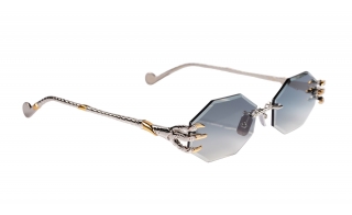 ANNA KARIN KARLSSON White Gold Grey Unisex Güneş Gözlüğü