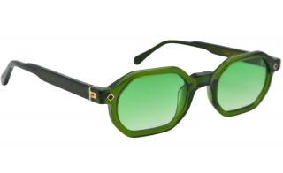 BUST OUT Chris 48 23 145 Verde Unisex Güneş Gözlüğü