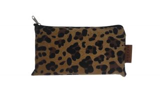 Leopar Desenli Gözlük Cantası Unisex